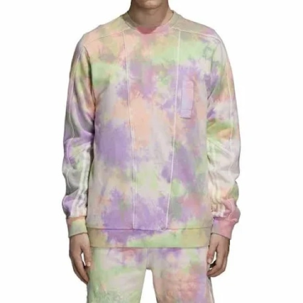 Pharrell Williams x Adidas Hu Holi 2018 Graphic Print Sweatshirt Human Race